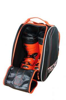 Batoh na lyžařskou boty TECNICA Skiboot Bag Premium Black/Orange - 2022/23