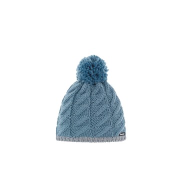 Čepice EISBAR Asteria Pompon MÜ Kids Graumele/Steel Blue - 2022/23