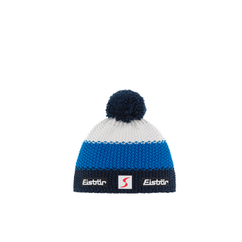 Čepice Eisbar Star Pompon SP Kids Night Mottled/Bugatti/White - 2023/24