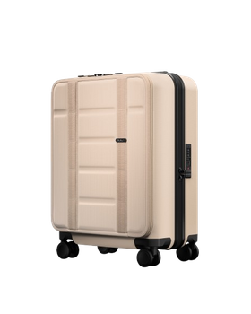 Cestovní kufr Db Ramverk Front Access Carry-on Fogbow Beige - 2024/25