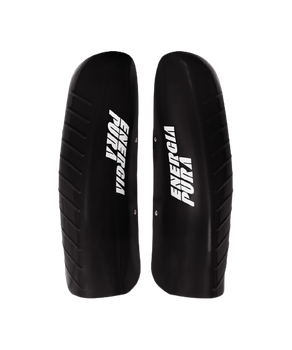 Chrániče holení ENERGIAPURA Shinguard Racing Black/White Senior - 2023/24