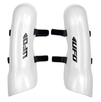 Chrániče holení UFO PLAST Junior Slalom Knee Guards White - 2024/25