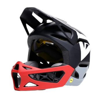 Cyklistická helma Dainese Linea 01 Mips Mono Matt Black/Red/Nardo Grey - 2024