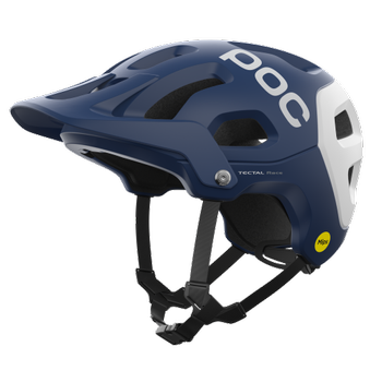 Cyklistická helma POC Tectal Race MIPS Lead Blue/Hydrogen White Matt