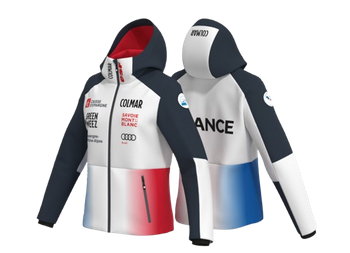 Dámská lyžařská bunda Colmar Replica Ski Jacket White/Black/Blue/Red - 2024/25