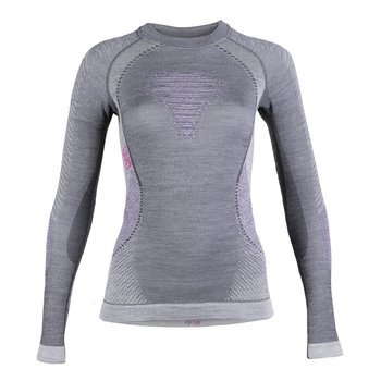 Funkční triko UYN Lady Fusyon UW Shirt LG SL Anthracite/Purple/Pink - 2022/23