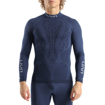 Funkční triko UYN Man Elevatyon Biomorph UW Shirt Long SL Turtle New Neck Indaco - 2024/25