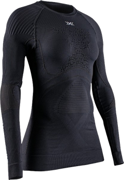 Funkční triko X-bionic Energy Accumulator 4.0 Shirt LG SL Wmn Opal Black/Arctic White - 2024/25