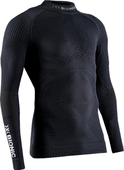 Funkční triko X-bionic Energy Accumulator 4.0 Shirt Turtle Neck LG SL Men Opal Black/Arctic White - 2024/25