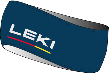 LEKI 4-Season Headband Blue/White - 2022