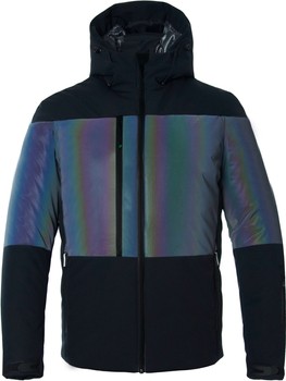 Lyžařská bunda ENERGIAPURA Flaine Jacket Black/Reflex Rainbow - 2022/23