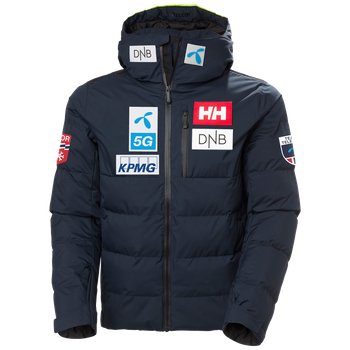 Lyžařská bunda Helly Hansen Kvitfjell Race Puffy Jacket Navy NSF Team - 2024/25