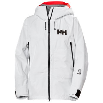 Lyžařská bunda Helly Hansen W Sogn Shell Jacket White - 2024/25