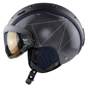 Lyžařská helma Casco SP-6 Limited Black Geometric - 2024/25
