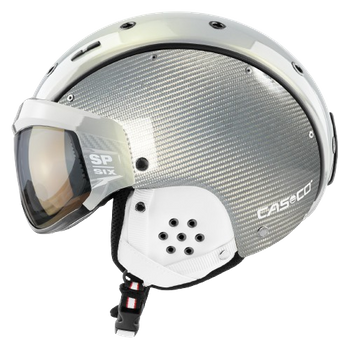 Lyžařská helma Casco SP-6 Limited Carbon Color Shift Silver - 2024/25