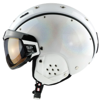 Lyžařská helma Casco SP-6 Limited White Black Chameleon - 2024/25