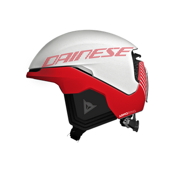 Lyžařská helma DAINESE Nucleo Mips Lily White/Racing Red - 2024/25