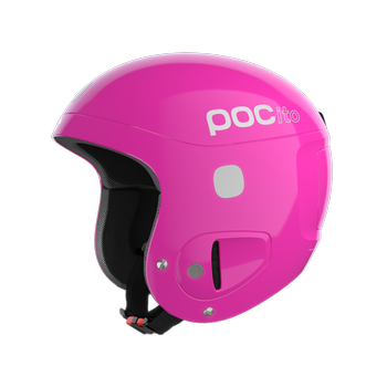 Lyžařská helma POC Pocito Skull Fluorescent Pink - 2024/25