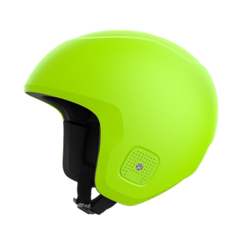 Lyžařská helma POC Skull Dura Jr Fluorescent Yellow/Green Matt - 2024/25