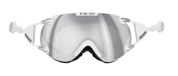 Lyžařské brýle Casco FX70 Carbonic White Silver - 2024/25