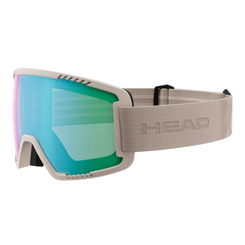 Lyžařské brýle HEAD Contex Green Sand - 2024/25