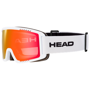 Lyžařské brýle HEAD Contex Youth FMR Red/White  - 2024/25