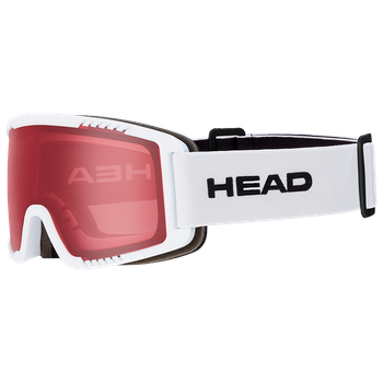 Lyžařské brýle HEAD Contex Youth Red/White - 2024/25