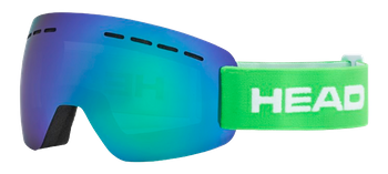 Lyžařské brýle HEAD Solar FMR Green - 2024/25