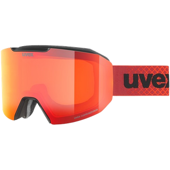 Lyžařské brýle Uvex Evidnt Attract Black Matt - 2024/25