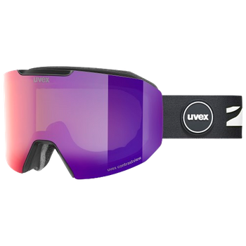 Lyžařské brýle Uvex Evidnt Attract Black Matt - 2024/25