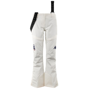 Lyžařské kalhoty Kappa 6CENTO 665C US White Coconut - 2024/25