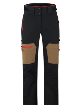 Lyžařské kalhoty Ziener Tewes Full-Zip Teamwear Lady Walnut Red - 2024/25