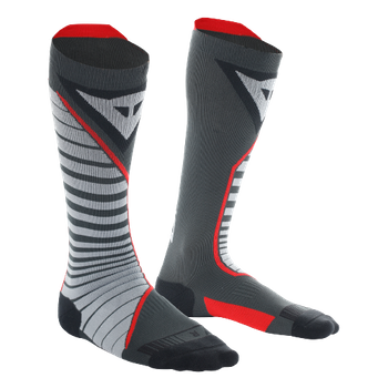 Lyžařské ponožky Dainese Thermo Long Socks Black/Red - 2024/25