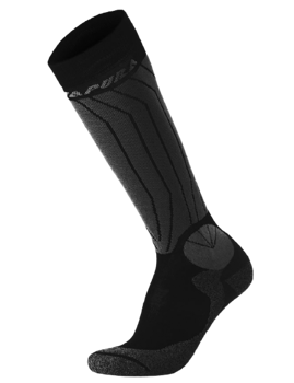 Lyžařské ponožky ENERGIAPURA Long Socks Warm Anthracite - 2021/22