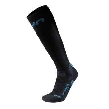 Lyžařské ponožky UYN Man Ski Touring One Bio Socks Black/Blue - 2024/25