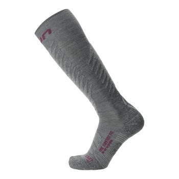 Lyžařské ponožky UYN Woman Ski One Comfort Fit Grey/Purple 2024/25