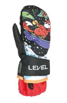 Lyžařské rukavice Level Animal Pk Black - 2024/25