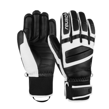 Lyžařské rukavice Reusch Master Pro Black/White - 2024/25