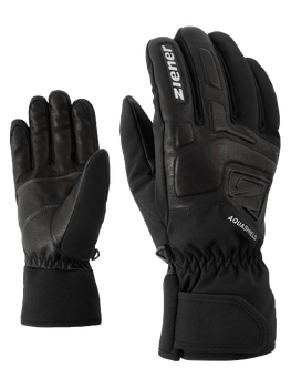 Lyžařské rukavice Ziener Glyxus AS(R) Glove Ski Alpine Black - 2024/25