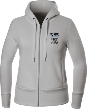 Mikina ENERGIAPURA Sweatshirt Full Zip With Hood Phoenix Lady Melange Grey - 2021/22