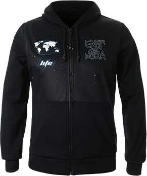 Mikina ENERGIAPURA Sweatshirt Full Zip With Hood Smart Balck/Smartplanet Junior - 2022/23