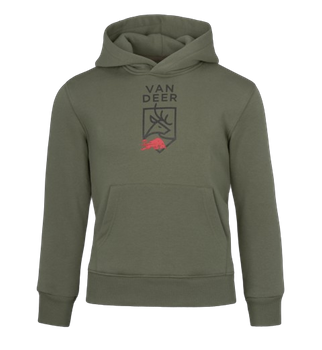 Mikina s kapucí Van Deer Hoodie JR Khaki - 2024/25