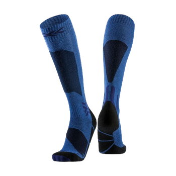 Ponožky X-socks Ski Discover OTC Blue Blossom/Marine - 2024/25