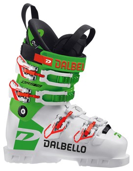 Sjezdové boty Dalbello DRS 75 White/Green Race - 2024/25