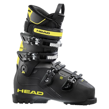 Sjezdové boty HEAD Edge LYT 80 HV Black/Yellow - 2024/25