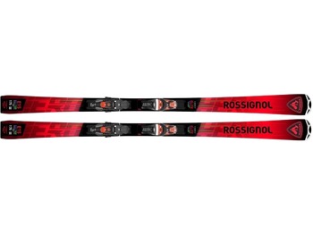 Sjezdové lyže Rossignol Hero Elite MT Ti Cam + Nx 12 Konect GW B80 Black Hot Red - 2024/25