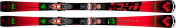 Sjezdové lyže Rossignol Hero Elite ST TI + Nx 12 Konect GW B80 Black Hot Red - 2023/24