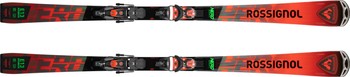 Sjezdové lyže Rossignol Hero Elite ST TI + Spx 14 Konect GW B80 Black Hot Red - 2024/25