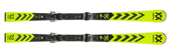 Sjezdové lyže VOLKL Racetiger SC Yellow + VMotion 12 GW Black - 2023/24