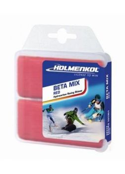 Sjezdový vosk HOLMENKOL Betamix Red 2x35g